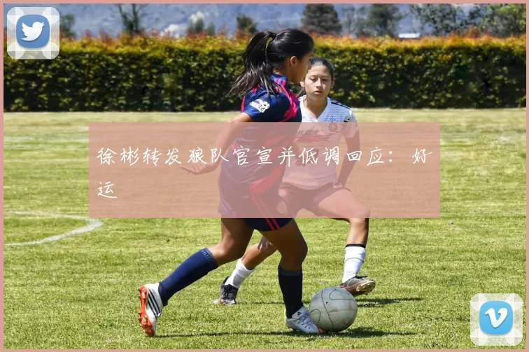 徐彬转发狼队官宣并低调回应：好运